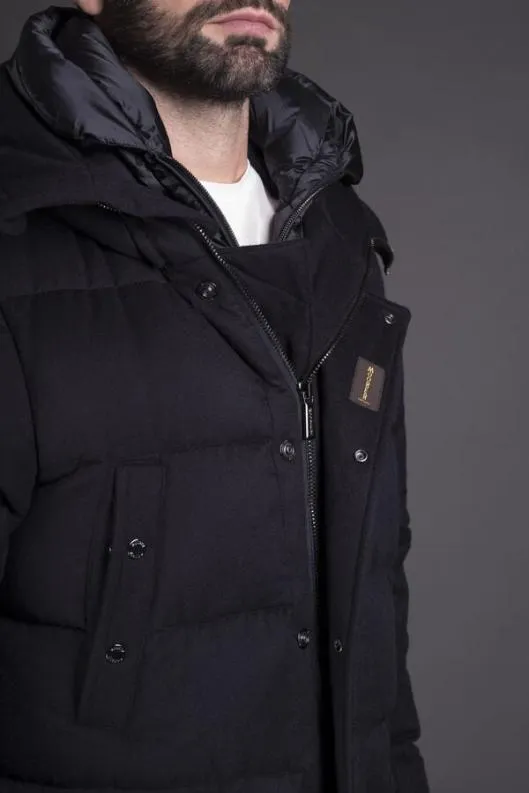 MooRER Parka Men GRIMAIL Bluscuro