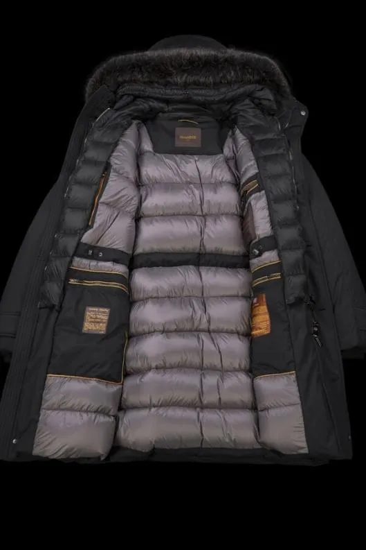 MooRER Parka Men HELSINKYADS Nero