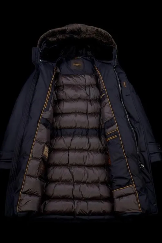 MooRER Parka Men SAPPOROGF Dark Blu