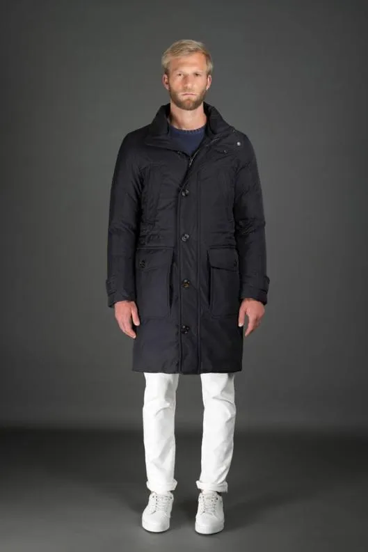 MooRER Parka Men SAPPOROGF Dark Blu