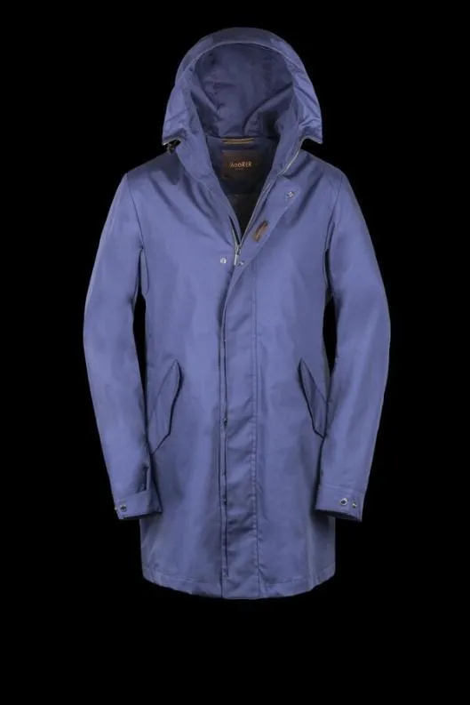 MooRER Parka Men SIMILLENIOTES Denim