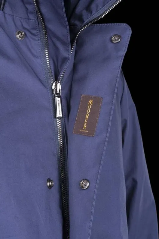 MooRER Parka Men SIMILLENIOTES Denim