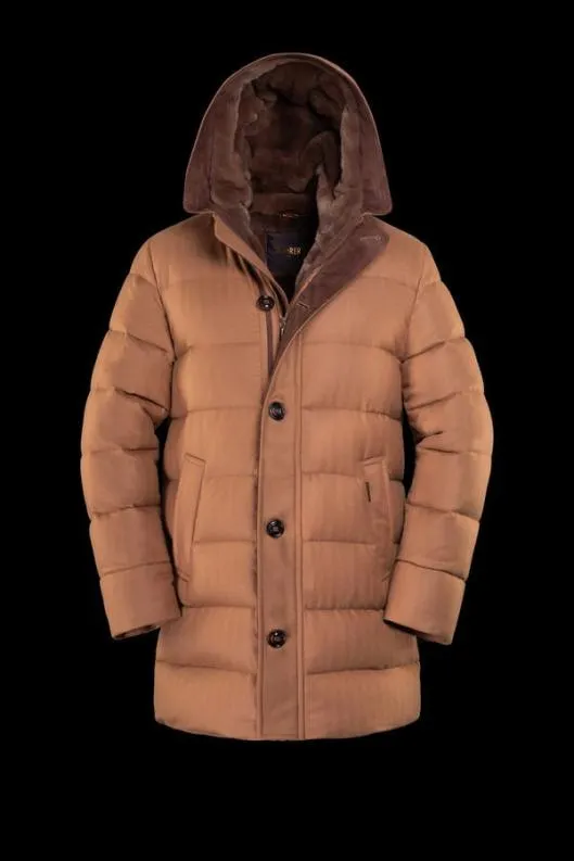MooRER Parka Men VEZZOLIVI1 Naturale