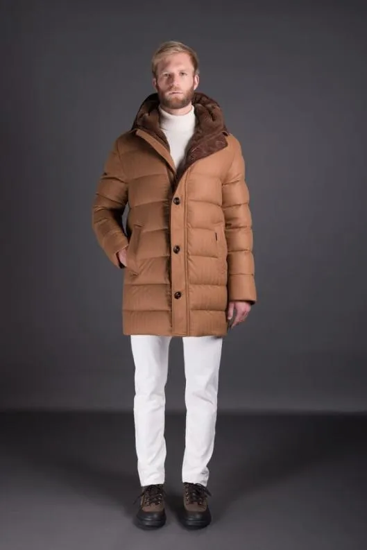 MooRER Parka Men VEZZOLIVI1 Naturale