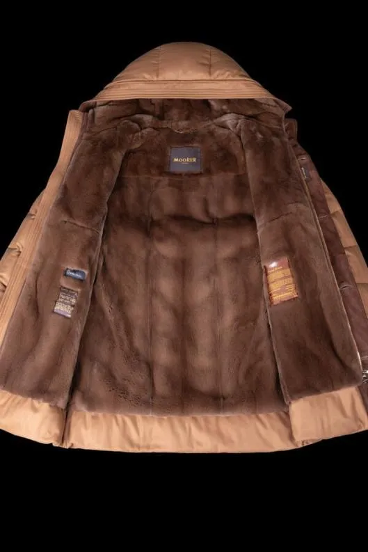 MooRER Parka Men VEZZOLIVI1 Naturale