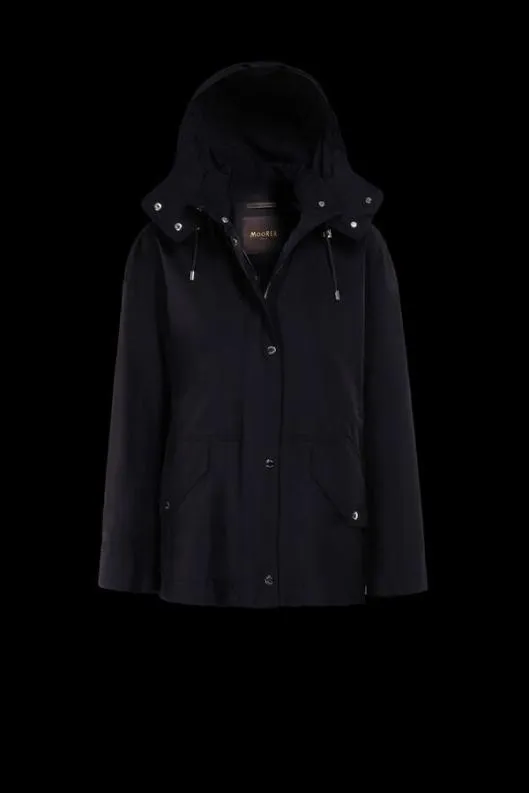 MooRER Parka Women GALAKNP Darkblu