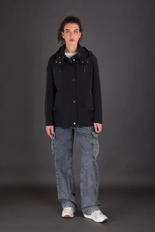 MooRER Parka Women GALAKNP Darkblu