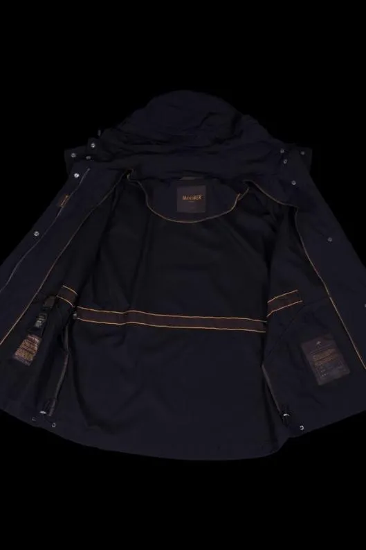 MooRER Parka Women GALAKNP Darkblu