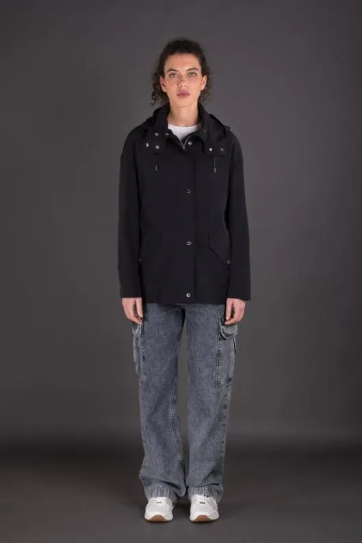 MooRER Parka Women GALAKNP Darkblu