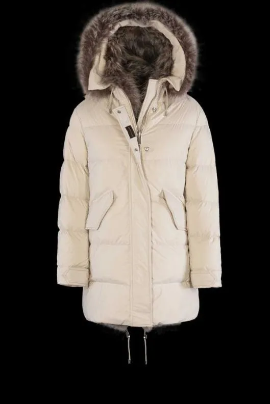 MooRER Parka Women ZENOBIAOS Stone