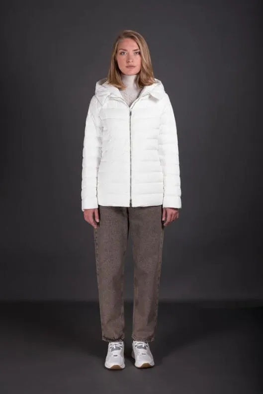 MooRER Parka Women ZERMATTLAP Bianco