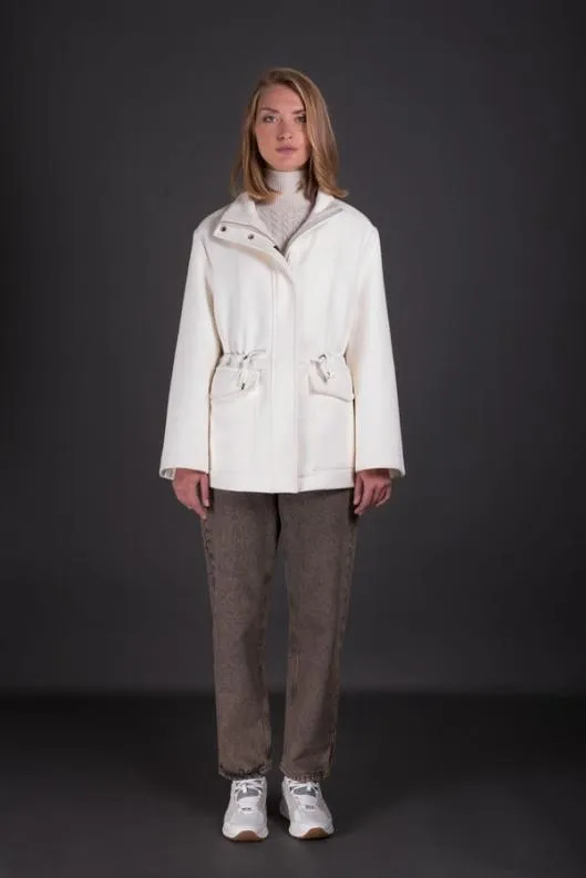 MooRER Parka Women ZERMATTLAP Bianco
