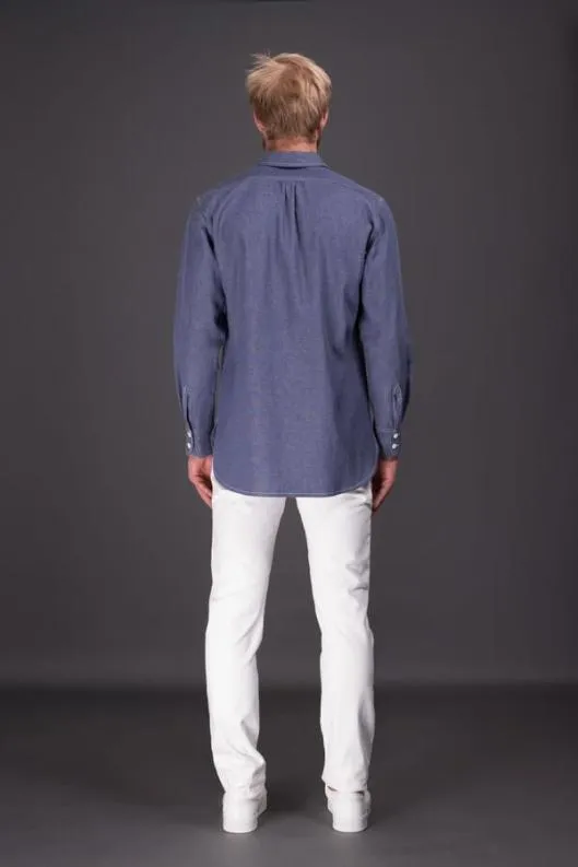 MooRER Shirts Men JACKIEJK2 Denim