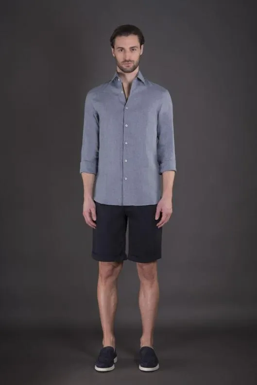 MooRER Shirts Men ROMANHR Lightdenim