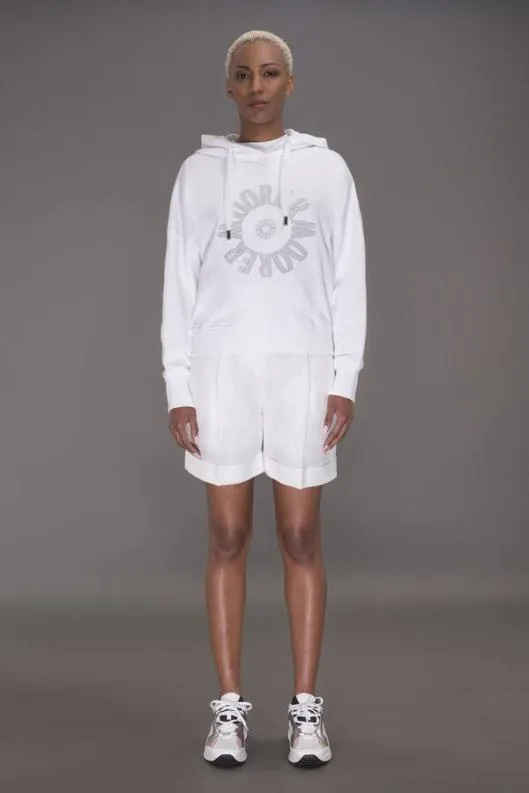 MooRER Sweats And Tshirts Women DAMLASFT Bianco
