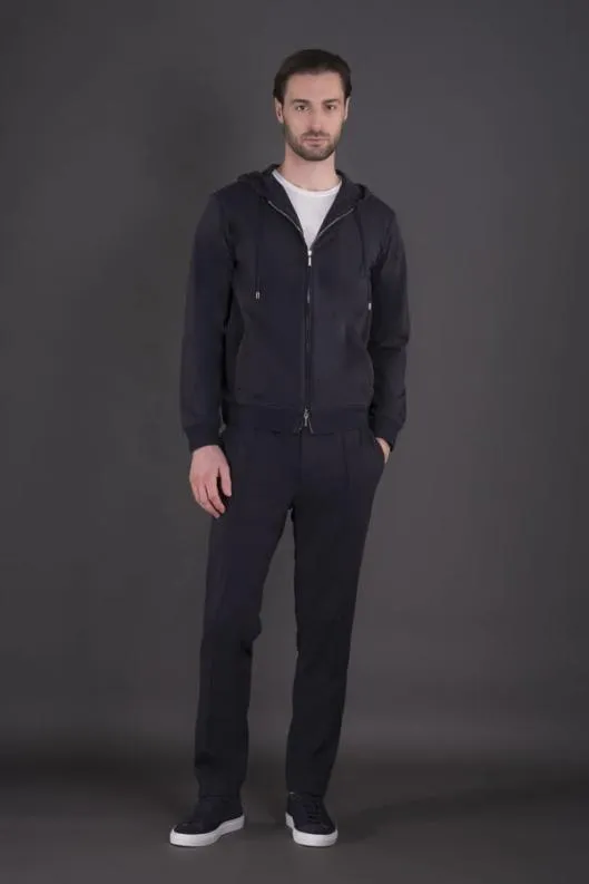 MooRER Sweatshirts And Tracksuits Men MATTHEW FELPAJ Navy