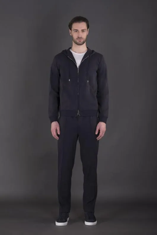 MooRER Sweatshirts And Tracksuits Men MATTHEW FELPAJ Navy