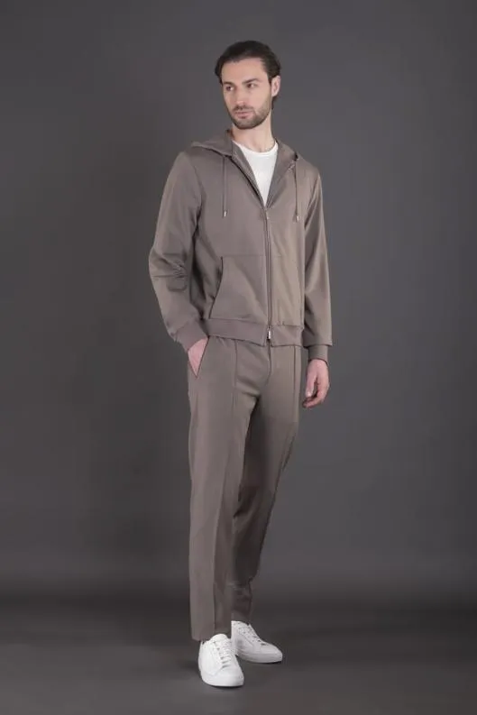 MooRER Sweatshirts And Tracksuits Men MATTHEW FELPAJ Taupe