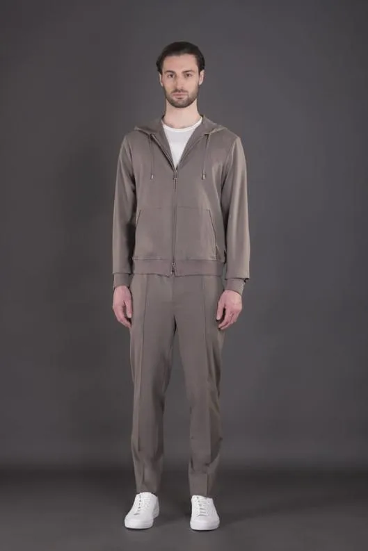 MooRER Sweatshirts And Tracksuits Men MATTHEW FELPAJ Taupe
