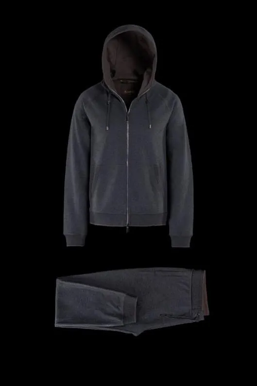 MooRER Sweatshirts And Tracksuits Men NORCIA TUTACAD Antracitecastagna