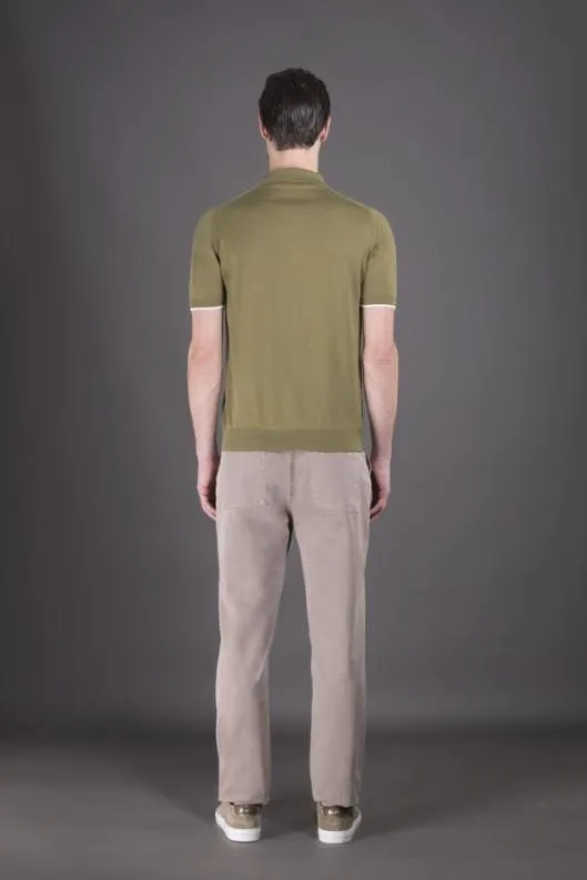 MooRER Tshirts And Polos Men DAMONRSP Pistacchiobianco