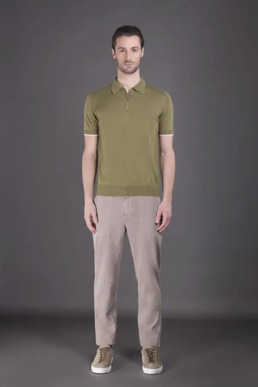 MooRER Tshirts And Polos Men DAMONRSP Pistacchiobianco