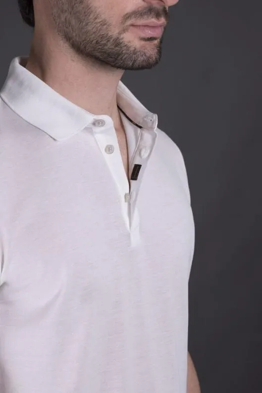 MooRER Tshirts And Polos Men GARGANOJTP Bianco