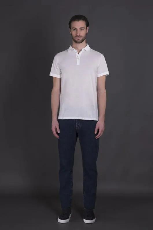 MooRER Tshirts And Polos Men GARGANOJTP Bianco