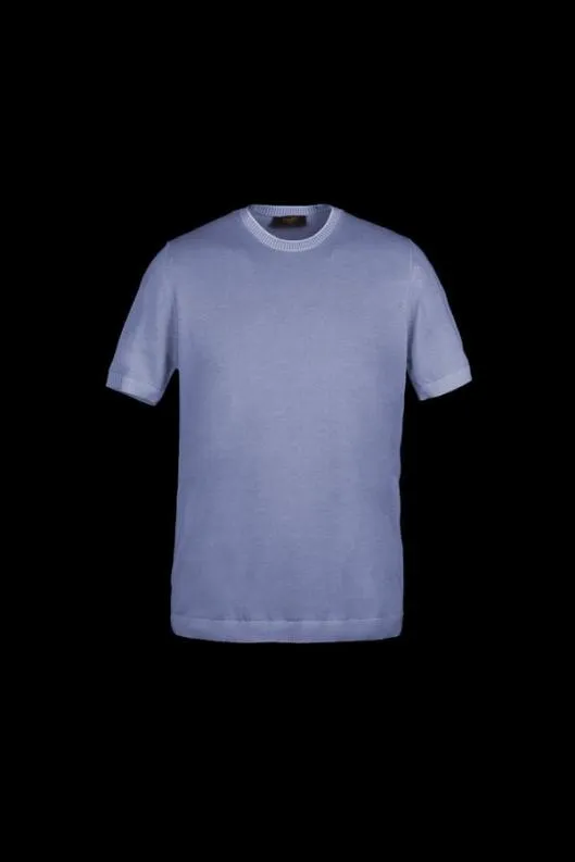 MooRER Tshirts And Polos Men JUDEVCR Azzurro