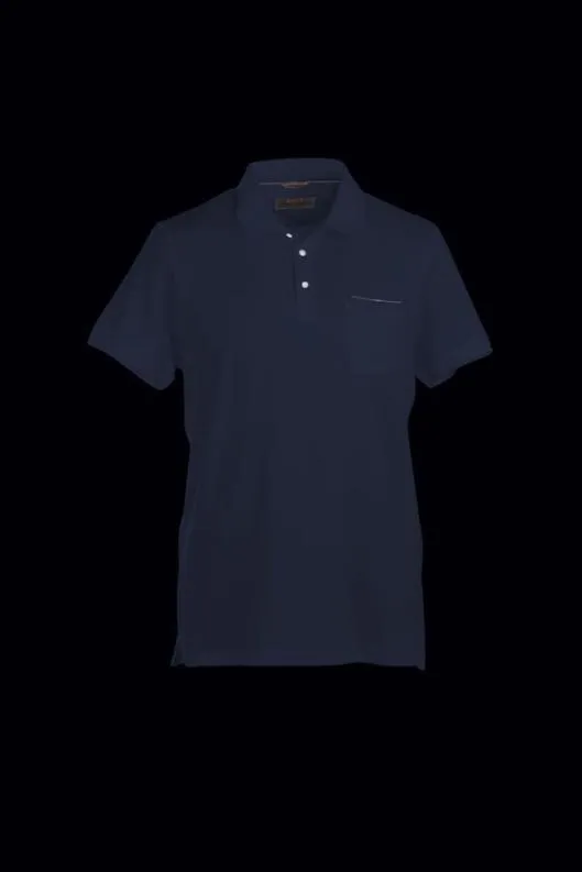 MooRER Tshirts And Polos Men PESCHICIJTP Blu Navy