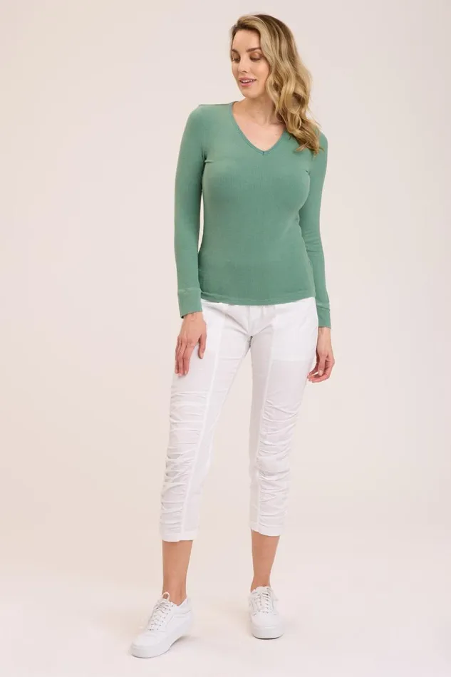 Nadira VNeck Juneau Pigment Clothing XCVI ShirtsBlouses