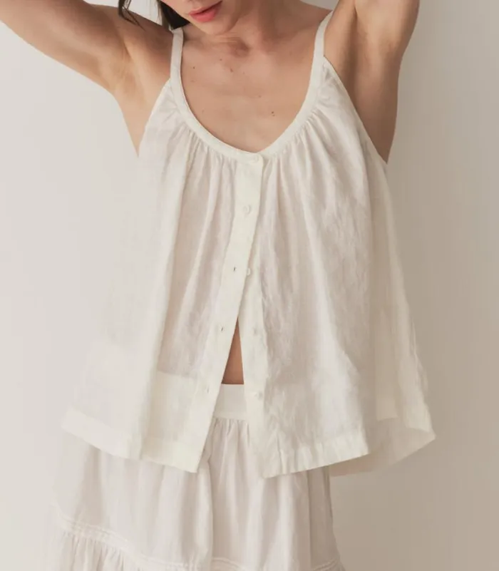 NALINA LINEN TOP Salt Shop DEN Tops