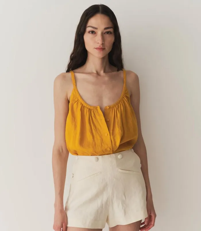 NALINA LINEN TOP Sunflower Shop DEN Tops