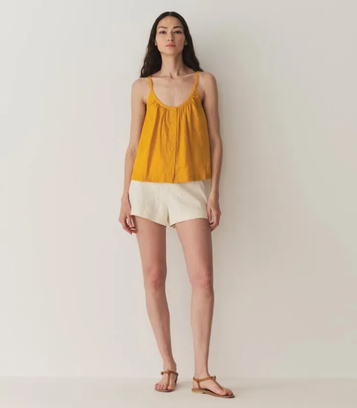 NALINA LINEN TOP Sunflower Shop DEN Tops