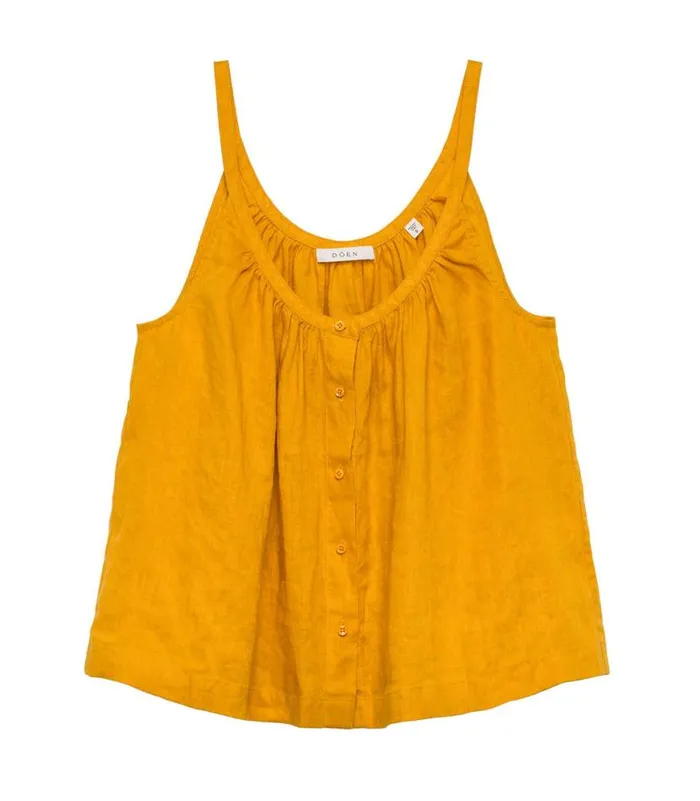 NALINA LINEN TOP Sunflower Shop DEN Tops