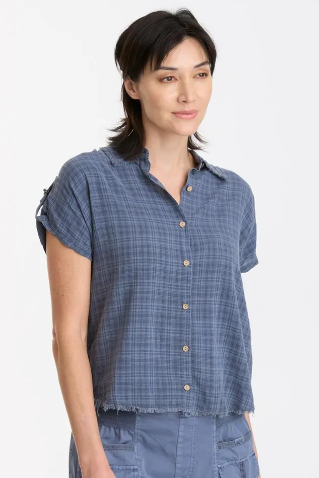 Ninette ButtonUp Top Hypnotic Pigment Clothing XCVI ShirtsBlouses