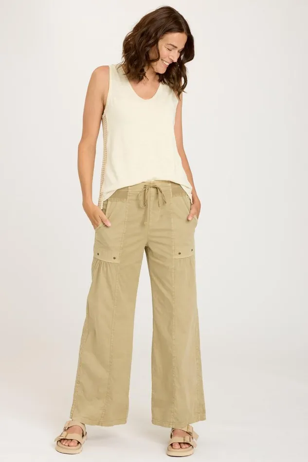 Nisha Wide Leg Linwood Sands Pigment Clothing XCVI Pants