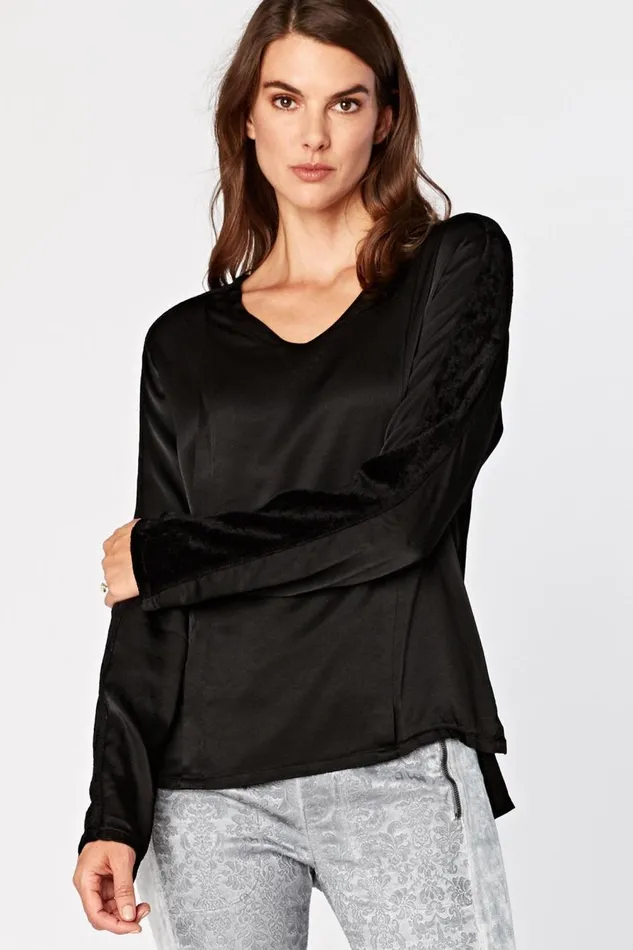 Nomad Top Splendid Black Clothing XCVI ShirtsBlouses