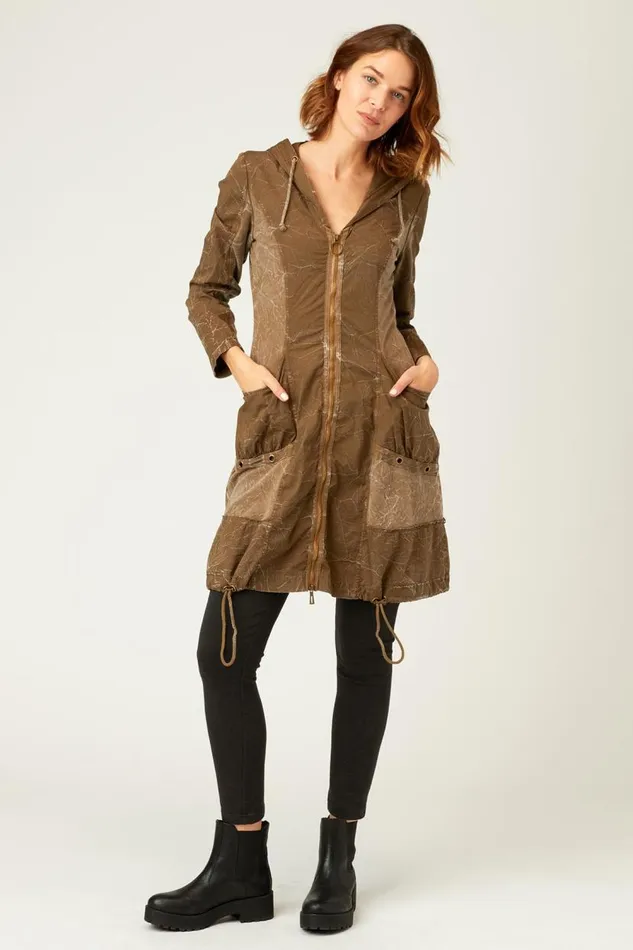 Norcott Jacket Dress Stone Wash Courtyard Clothing XCVI Jackets