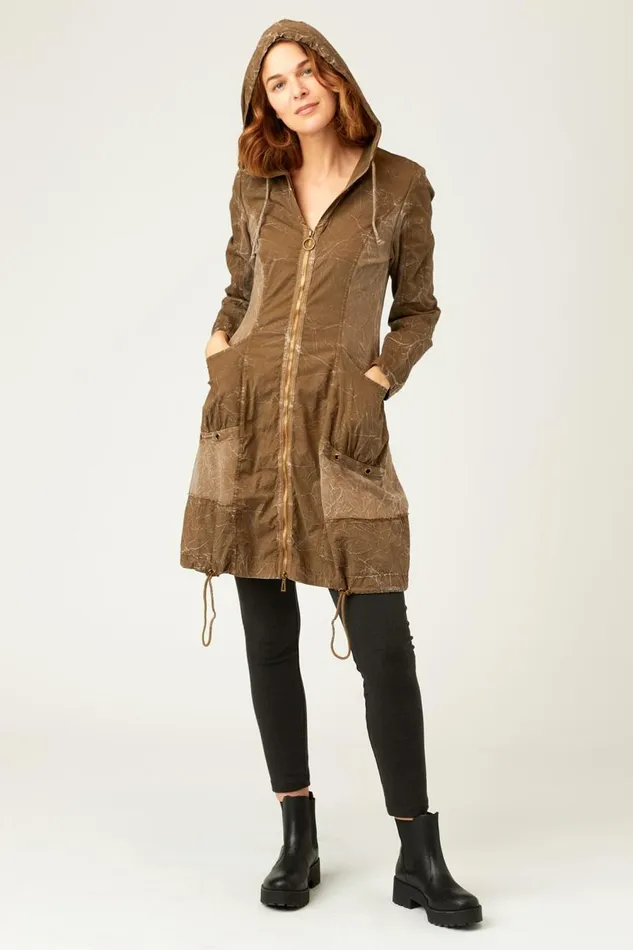 Norcott Jacket Dress Stone Wash Courtyard Clothing XCVI Jackets