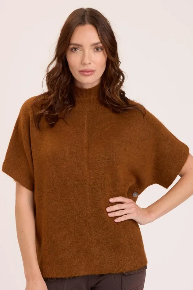 Norell Poncho Tawny Copper Clothing XCVI Sweaters