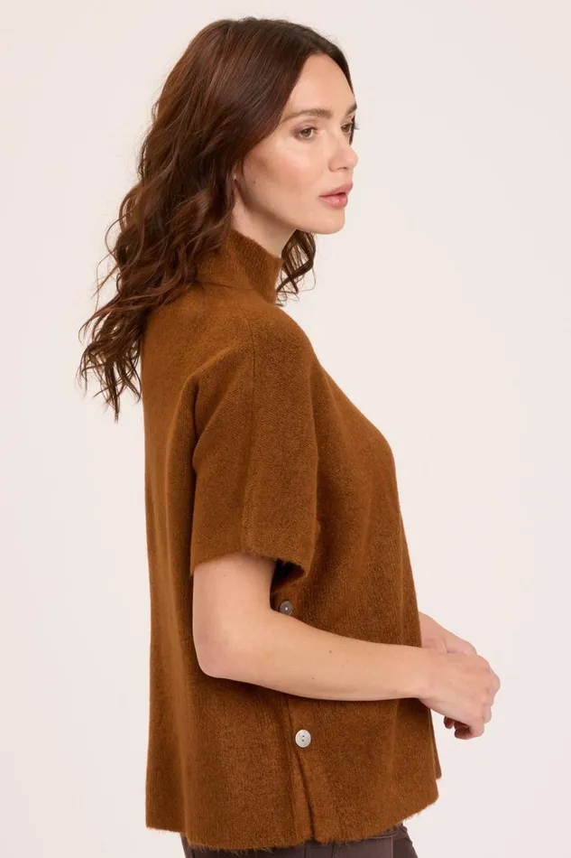 Norell Poncho Tawny Copper Clothing XCVI Sweaters