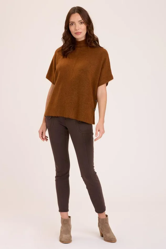 Norell Poncho Tawny Copper Clothing XCVI Sweaters