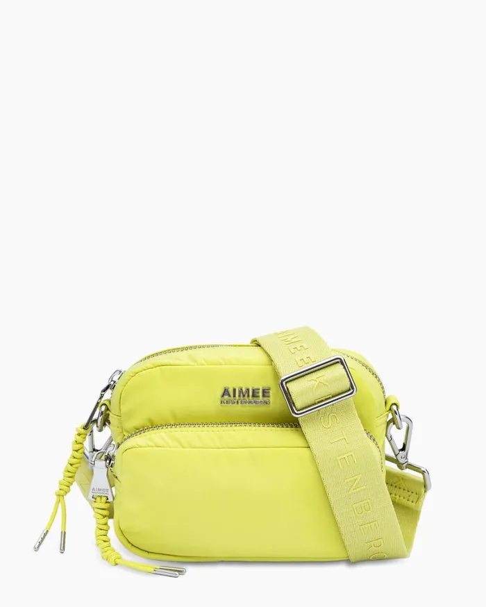 Nylon Camera Crossbody Limeade Women Aimee Kestenberg Crossbody Bags