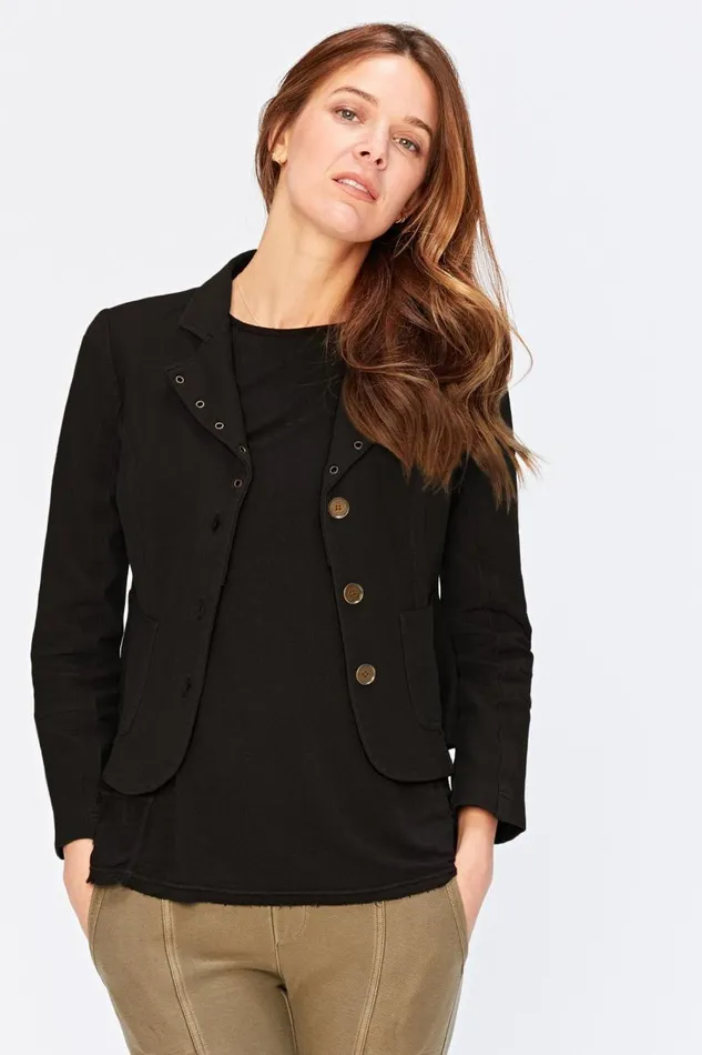 Olsen Jacket Black Clothing XCVI Jackets
