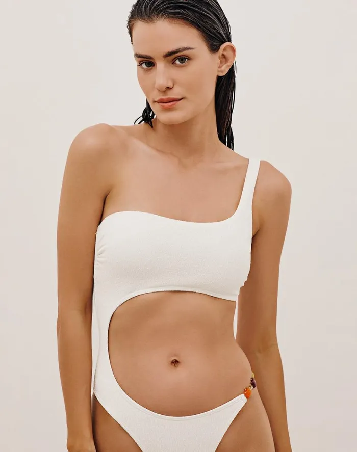 One Pieces Women ViX Paula Hermanny Firenze Martha One Piece 8211 White