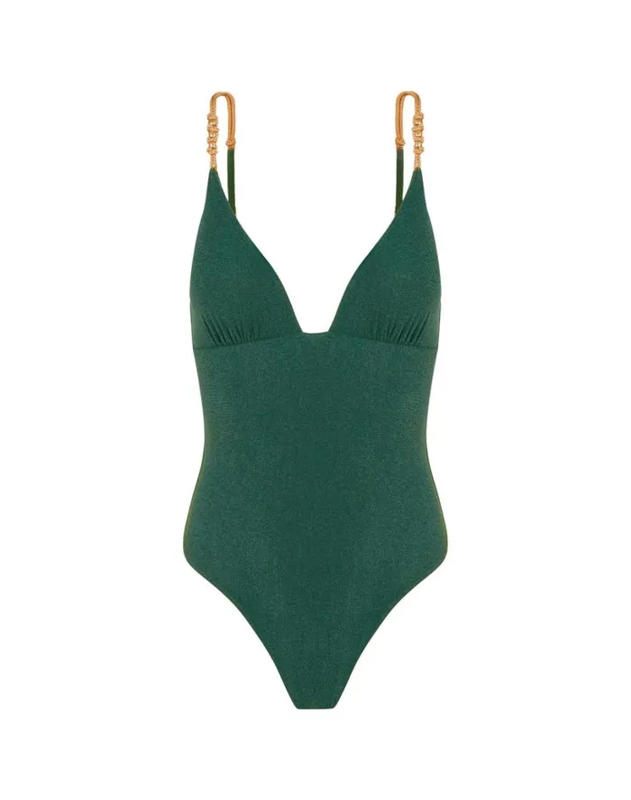 One Pieces Women ViX Paula Hermanny Paige Claire One Piece 8211 Jasper