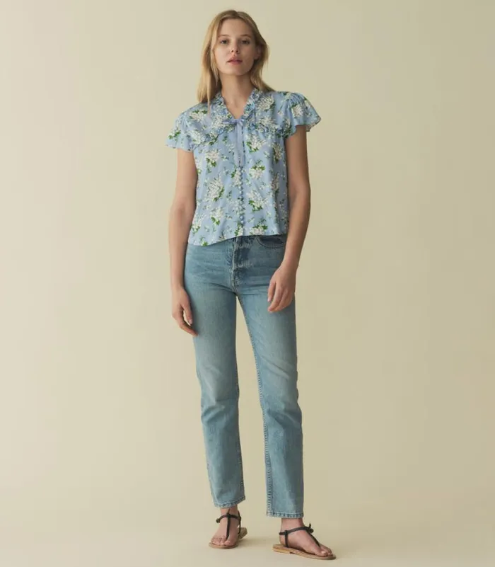 OPALINE TOP Sky May Bell Floral Shop DEN Tops