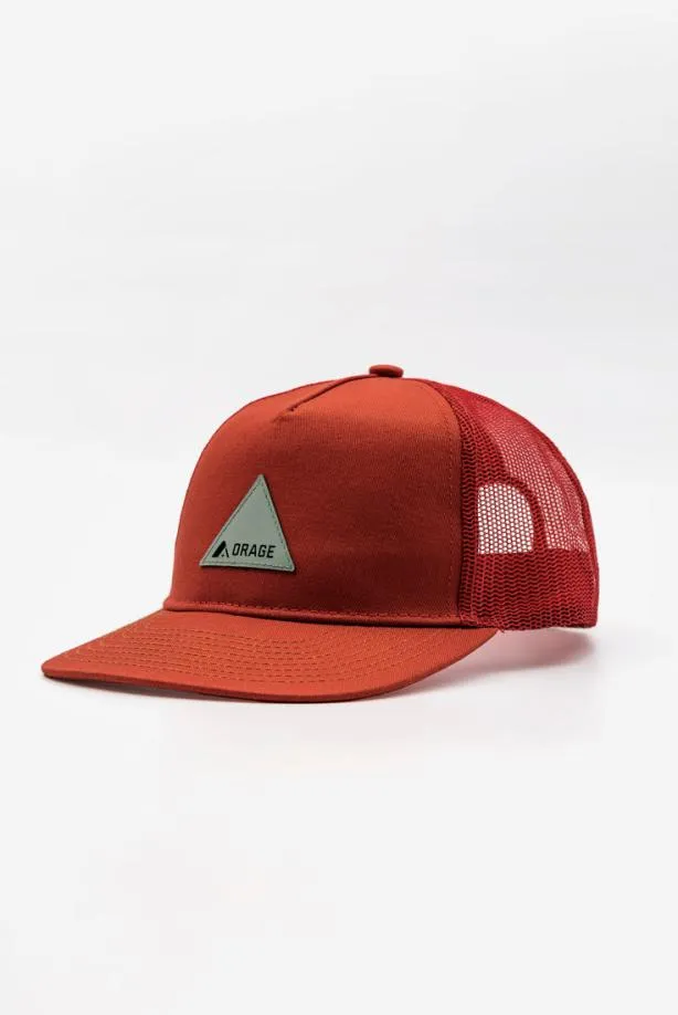 Orage Accessories Men Unisex Lumber Trucker HatTerracotta