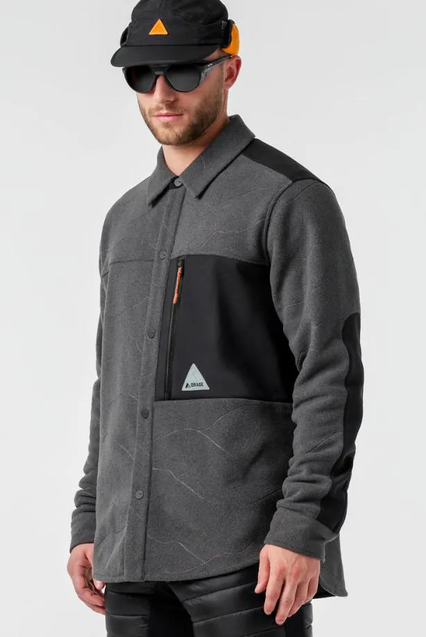 Orage Hoodies and Fleeces MenWomen Hunter Fleece Shirt UnisexBlack Orage Hoodies and Fleeces MenWomen Hunter Fleece Shirt UnisexBlack